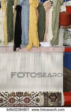 "Carpet factory, loom with wool, Antalya, Turkey, Asia" View Large Photo Image Stock Image - "Carpet factory, loom with wool, Antalya, Turkey, Asia". Fotosearch