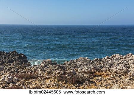 Stock Photography - "Carrapateira, Algarve, West Coast, Portugal, Atlantic, Europe". Fotosearch