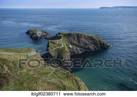 "Carrick-a-Rede Bridge, suspension bridge, Moyle, Northern Ireland, United Kingdom, Europe" View Large Photo Image Stock Image - "Carrick-a-Rede Bridge, suspension bridge, Moyle, Northern Ireland, United Kingdom, Europe". Fotosearch