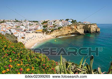 "Carvoeiro, Algarve, Portugal, Europe" View Large Photo Image Stock Photography - "Carvoeiro, Algarve, Portugal, Europe". Fotosearch
