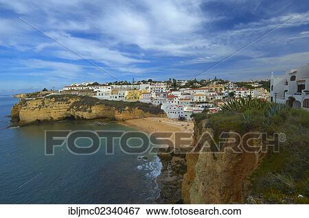 "Carvoeiro, Lagoa, Algarve, Portugal, Europe" View Large Photo Image Stock Photo - "Carvoeiro, Lagoa, Algarve, Portugal, Europe". Fotosearch