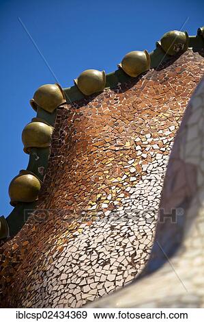 "Casa Batllo, building designed by Antoni Gaudi, 1904 - 1906, Passeig de Gracia, Barcelona, Catalonia, Spain, Europe" View Large Photo Image Stock Photo - "Casa Batllo, building designed by Antoni Gaudi, 1904 - 1906, Passeig de Gracia, Barcelona, Catalonia, Spain, Europe". Fotosearch