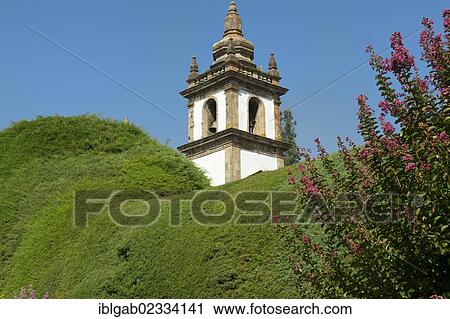 Stock Image - "Casa de Mateus manor, gardens, Mateus, Tras-Os-Montes, Portugal, Europe". Fotosearch