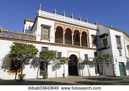 "Casa de Pilatos or Pilate's House, a palace and museum, Seville, Andalusia, Spain, Europe" View Large Photo Image Stock Photo - "Casa de Pilatos or Pilate's House, a palace and museum, Seville, Andalusia, Spain, Europe". Fotosearch