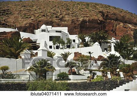 "Casa Omar Sharif, by Cesar Manrique, Nazaret, Lanzarote, Canary Islands, Spain, Europe" View Large Photo Image Stock Image - "Casa Omar Sharif, by Cesar Manrique, Nazaret, Lanzarote, Canary Islands, Spain, Europe". Fotosearch