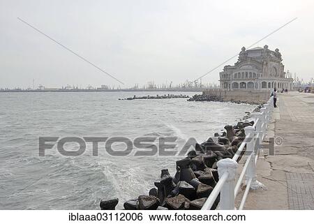 "Casino at the waterfront promenade, Constanta, Constan? ¢a County, Romania, Europe" View Large Photo Image Stock Photograph - "Casino at the waterfront promenade, Constanta, Constan? ¢a County, Romania, Europe". Fotosearch