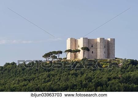 "Castel del Monte castle, 1240 -1250, UNESCO World Heritage Site, Andria, Barletta-Andria-Trani Province, Apulia, Italy, Europe" View Large Photo Image Stock Image - "Castel del Monte castle, 1240 -1250, UNESCO World Heritage Site, Andria, Barletta-Andria-Trani Province, Apulia, Italy, Europe". Fotosearch