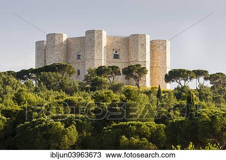"Castel del Monte, castle, built 1240-1250, UNESCO World Heritage Site, Andria, Province of Barletta-Andria-Trani, Apulia, Italy, Europe" View Large Photo Image Stock Image - "Castel del Monte, castle, built 1240-1250, UNESCO World Heritage Site, Andria, Province of Barletta-Andria-Trani, Apulia, Italy, Europe". Fotosearch