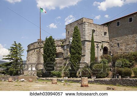 "Castel San Giusto, Trieste, Friuli-Venezia Giulia, Italy, Europe" View Large Photo Image Stock Photo - "Castel San Giusto, Trieste, Friuli-Venezia Giulia, Italy, Europe". Fotosearch