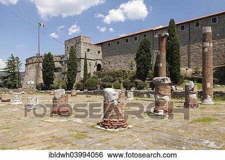 "Castel San Giusto, Trieste, Friuli-Venezia Giulia, Italy, Europe" View Large Photo Image Stock Photograph - "Castel San Giusto, Trieste, Friuli-Venezia Giulia, Italy, Europe". Fotosearch