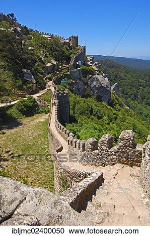 "Castelo dos Mouros, Dos Mouros Castle, Sintra, Portugal, Europe" View Large Photo Image Stock Image - "Castelo dos Mouros, Dos Mouros Castle, Sintra, Portugal, Europe". Fotosearch