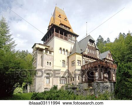 "Castelul Pele? Ö or Pele? Ö Castle, Sinaia, Prahova County, Wallachia, Romania, Europe" View Large Photo Image Picture - "Castelul Pele? Ö or Pele? Ö Castle, Sinaia, Prahova County, Wallachia, Romania, Europe". Fotosearch