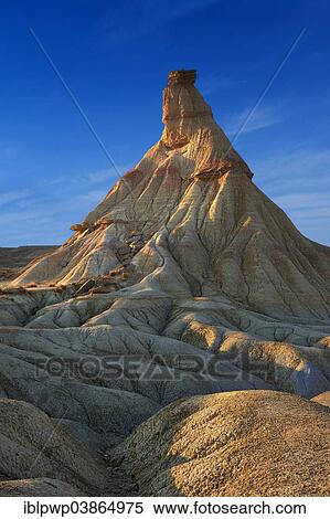"Castildetierra rock formation, Bardena Blanca, Bardenas Reales, UNESCO biosphere reserve, Navarre, Spain, Europe" View Large Photo Image Stock Photography - "Castildetierra rock formation, Bardena Blanca, Bardenas Reales, UNESCO biosphere reserve, Navarre, Spain, Europe". Fotosearch