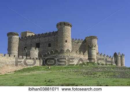 "Castillo de Belmonte castle, Belmonte, Cuenca province, region of Castile-La Mancha, Spain, Europe" View Large Photo Image Stock Image - "Castillo de Belmonte castle, Belmonte, Cuenca province, region of Castile-La Mancha, Spain, Europe". Fotosearch