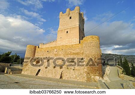"Castillo de la Atalaya or Castillo de Villena Castle, Villena, Province of Alicante, Spain, Europe" View Large Photo Image Stock Image - "Castillo de la Atalaya or Castillo de Villena Castle, Villena, Province of Alicante, Spain, Europe". Fotosearch