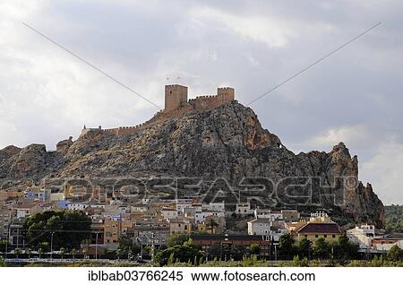 Stock Photography - "Castillo de Sax, castle, Sax, Province of Alicante, Spain, Europe". Fotosearch