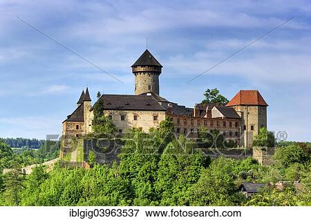 "Castle of Sovinec or Eulenburg, Bruntal District, Moravia, Czech Republic, Europe" View Large Photo Image Stock Photo - "Castle of Sovinec or Eulenburg, Bruntal District, Moravia, Czech Republic, Europe". Fotosearch