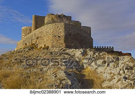 "Castle of the Knights of St. John of Jerusalem, Consuegra, Toledo province, Route of Don Quixote, Castilla-La Mancha, Spain, Europe" View Large Photo Image Stock Image - "Castle of the Knights of St. John of Jerusalem, Consuegra, Toledo province, Route of Don Quixote, Castilla-La Mancha, Spain, Europe". Fotosearch