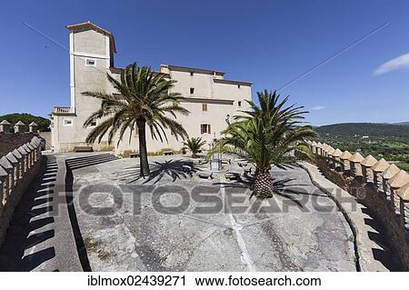 "Castle or fortress of Arta with the pilgrimage church of Santuari de Sant Salvador, Mallorca, Majorca, Balearic Islands, Spain, Europe" View Large Photo Image Stock Image - "Castle or fortress of Arta with the pilgrimage church of Santuari de Sant Salvador, Mallorca, Majorca, Balearic Islands, Spain, Europe". Fotosearch