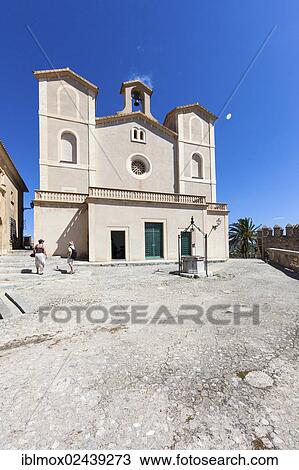 "Castle or fortress of Arta with the pilgrimage church of Santuari de Sant Salvador, Mallorca, Majorca, Balearic Islands, Spain, Europe" View Large Photo Image Stock Image - "Castle or fortress of Arta with the pilgrimage church of Santuari de Sant Salvador, Mallorca, Majorca, Balearic Islands, Spain, Europe". Fotosearch