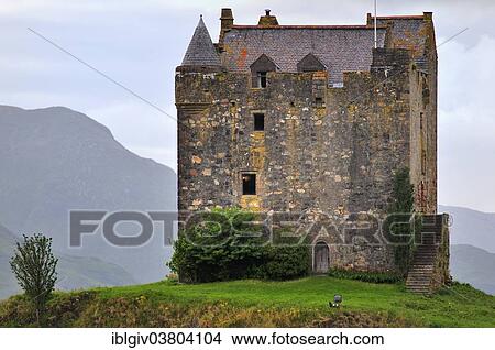 "Castle Stalker on Loch Laich, from the movie Monty Python and the Holy Grail, Argyll, Highlands, Scotland, United Kingdom, Europe" View Large Photo Image Picture - "Castle Stalker on Loch Laich, from the movie Monty Python and the Holy Grail, Argyll, Highlands, Scotland, United Kingdom, Europe". Fotosearch