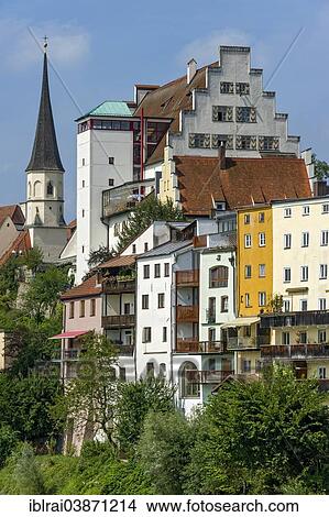 "Castle with the Castle Chapel of St. Giles, Wasserburg am Inn, Upper Bavaria, Bavaria, Germany, Europe" View Large Photo Image Picture - "Castle with the Castle Chapel of St. Giles, Wasserburg am Inn, Upper Bavaria, Bavaria, Germany, Europe". Fotosearch
