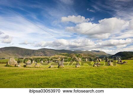 "Castlerigg Stone Circle, Lake District, England, United Kingdom, Europe" View Large Photo Image Stock Image - "Castlerigg Stone Circle, Lake District, England, United Kingdom, Europe". Fotosearch