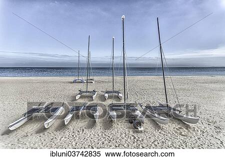 "Catamarans on the beach, Hornum, Sylt, North Frisian Islands, Schleswig-Holstein, Germany, Europe" View Large Photo Image Stock Photography - "Catamarans on the beach, Hornum, Sylt, North Frisian Islands, Schleswig-Holstein, Germany, Europe". Fotosearch