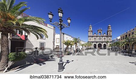 "Catedral de Santa Ana in Plaza de Santa Ana, Las Palmas, Gran Canaria, Canary Islands, Spain, Europe" View Large Photo Image Picture - "Catedral de Santa Ana in Plaza de Santa Ana, Las Palmas, Gran Canaria, Canary Islands, Spain, Europe". Fotosearch
