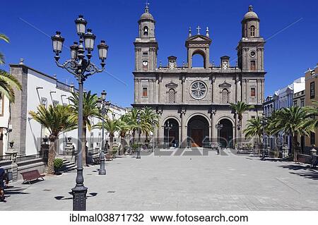 "Catedral de Santa Ana in Plaza de Santa Ana, Las Palmas, Gran Canaria, Canary Islands, Spain, Europe" View Large Photo Image Stock Image - "Catedral de Santa Ana in Plaza de Santa Ana, Las Palmas, Gran Canaria, Canary Islands, Spain, Europe". Fotosearch