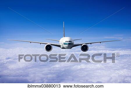 Cathay Pacific Boeing 777-367 ER in flight View Large Photo Image Stock Image - Cathay Pacific Boeing 777-367 ER in flight. Fotosearch