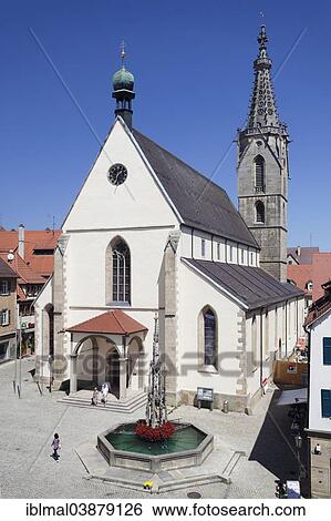 "Cathedral Church of St. Martin and the market fountain on Marktplatz square of Rottenburg, Baden-Wurttemberg, Germany, Europe" View Large Photo Image Stock Photograph - "Cathedral Church of St. Martin and the market fountain on Marktplatz square of Rottenburg, Baden-Wurttemberg, Germany, Europe". Fotosearch