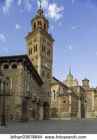 "Cathedral in the Mudejar style, Teruel, Aragon, Spain, Europe" View Large Photo Image Picture - "Cathedral in the Mudejar style, Teruel, Aragon, Spain, Europe". Fotosearch