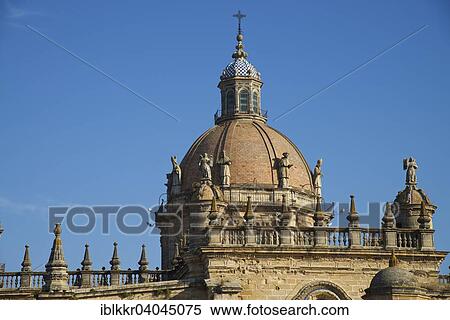 "Cathedral La Colegiata del Salvador, Jerez de la Frontera, Andalusia, Spain, Europe" View Large Photo Image Stock Photography - "Cathedral La Colegiata del Salvador, Jerez de la Frontera, Andalusia, Spain, Europe". Fotosearch