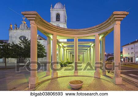 "Cathedral of Aveiro or Church of St. Dominic at dusk, Aveiro, Centro region, Portugal, Europe" View Large Photo Image Stock Image - "Cathedral of Aveiro or Church of St. Dominic at dusk, Aveiro, Centro region, Portugal, Europe". Fotosearch