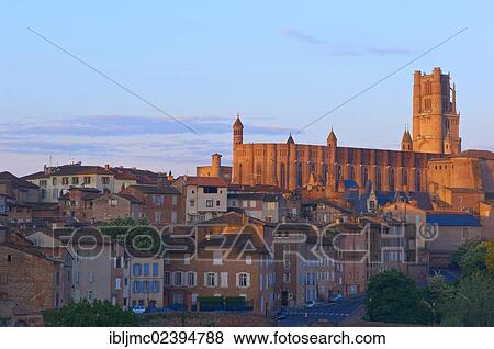 "Cathedral of Saint Cecilie, Albi, Tarn, Midi-Pyrenees, France, Europe" View Large Photo Image Stock Photo - "Cathedral of Saint Cecilie, Albi, Tarn, Midi-Pyrenees, France, Europe". Fotosearch