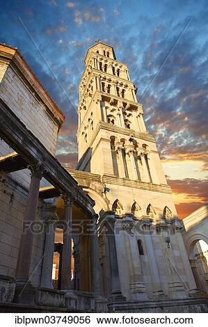 Stock Photograph - "Cathedral of Saint Domnius, Split, Croatia, Europe". Fotosearch