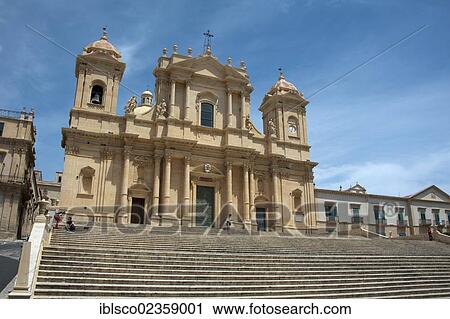 "Cathedral of San Nicolo, UNESCO World Heritage Site, Noto, province of Syracuse, Sicily, Italy, Europe" View Large Photo Image Stock Image - "Cathedral of San Nicolo, UNESCO World Heritage Site, Noto, province of Syracuse, Sicily, Italy, Europe". Fotosearch