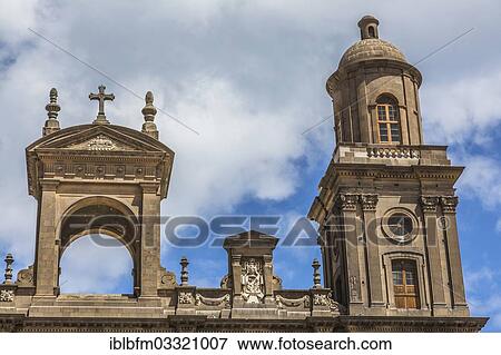"Cathedral of Santa Ana, part of the western facade, historic center, Las Palmas de Gran Canaria, Gran Canaria, Canary Islands, Spain, Europe" View Large Photo Image Stock Photo - "Cathedral of Santa Ana, part of the western facade, historic center, Las Palmas de Gran Canaria, Gran Canaria, Canary Islands, Spain, Europe". Fotosearch