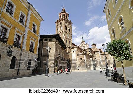 "Cathedral of Santa Maria de Mediavilla, Mudejar architecture, UNESCO World Heritage Site, Teruel, Aragon, Spain, Europe, PublicGround, Europe" View Large Photo Image Stock Photo - "Cathedral of Santa Maria de Mediavilla, Mudejar architecture, UNESCO World Heritage Site, Teruel, Aragon, Spain, Europe, PublicGround, Europe". Fotosearch