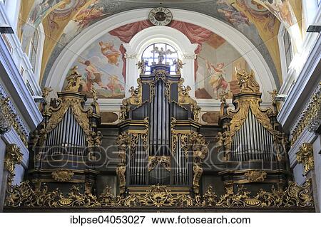 "Cathedral of St. Nicholas, organ, Ljubljana, Slovenia, Europe" View Large Photo Image Stock Photo - "Cathedral of St. Nicholas, organ, Ljubljana, Slovenia, Europe". Fotosearch