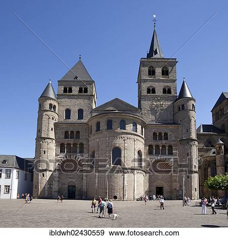 "Cathedral of St. Peter, Trier, Rhineland-Palatinate, Germany, Europe, PublicGround, Europe" View Large Photo Image Stock Photo - "Cathedral of St. Peter, Trier, Rhineland-Palatinate, Germany, Europe, PublicGround, Europe". Fotosearch