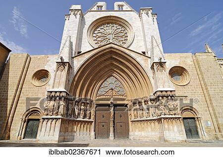 "Cathedral of Tarragona, Tarragona, Catalonia, Spain, Europe, PublicGround, Europe" View Large Photo Image Stock Image - "Cathedral of Tarragona, Tarragona, Catalonia, Spain, Europe, PublicGround, Europe". Fotosearch