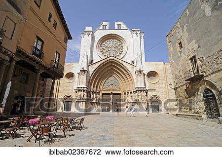 "Cathedral of Tarragona, Tarragona, Catalonia, Spain, Europe, PublicGround, Europe" View Large Photo Image Stock Image - "Cathedral of Tarragona, Tarragona, Catalonia, Spain, Europe, PublicGround, Europe". Fotosearch