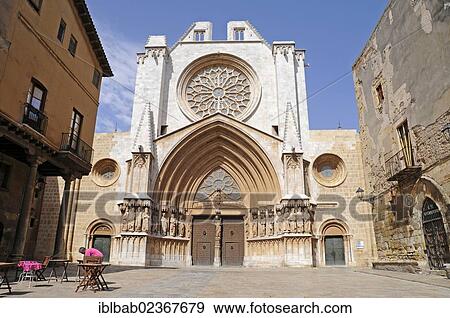 "Cathedral of Tarragona, Tarragona, Catalonia, Spain, Europe, PublicGround, Europe" View Large Photo Image Stock Photo - "Cathedral of Tarragona, Tarragona, Catalonia, Spain, Europe, PublicGround, Europe". Fotosearch