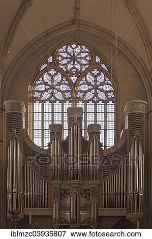 "Cathedral organ in the eastern transept with rosette window, Sankt Paulus Dom, Munster Cathedral, Munster, Munsterland, North Rhine-Westphalia, Germany, Europe" View Large Photo Image Stock Photo - "Cathedral organ in the eastern transept with rosette window, Sankt Paulus Dom, Munster Cathedral, Munster, Munsterland, North Rhine-Westphalia, Germany, Europe". Fotosearch