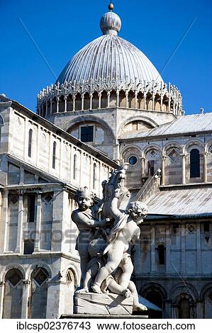 Stock Image - "Cathedral, Pisa, Tuscany, Italy, Europe". Fotosearch