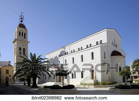 "Cathedral, Rethymnon or Rethymno, Crete, Greece, Europe" View Large Photo Image Stock Image - "Cathedral, Rethymnon or Rethymno, Crete, Greece, Europe". Fotosearch