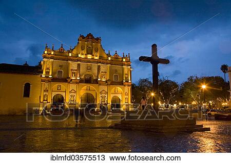 "Cathedral, San Cristobal de las Casas, Chiapas, Mexico, North America" View Large Photo Image Stock Image - "Cathedral, San Cristobal de las Casas, Chiapas, Mexico, North America". Fotosearch