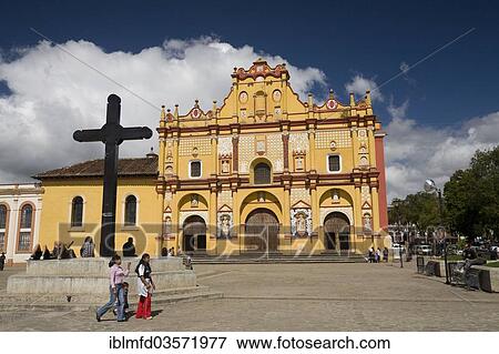 "Cathedral, San Cristobal de las Casas, Chiapas, Mexico, North America" View Large Photo Image Stock Photo - "Cathedral, San Cristobal de las Casas, Chiapas, Mexico, North America". Fotosearch